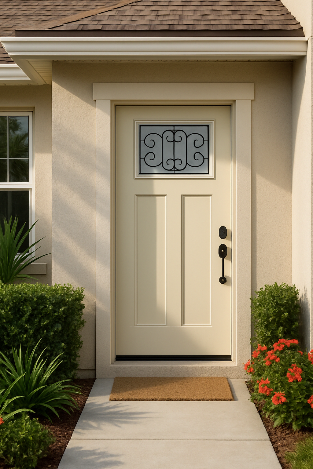 Impact Windows & Doors Tampa - Craftsman Lite 2 Panel Shaker - Riserva