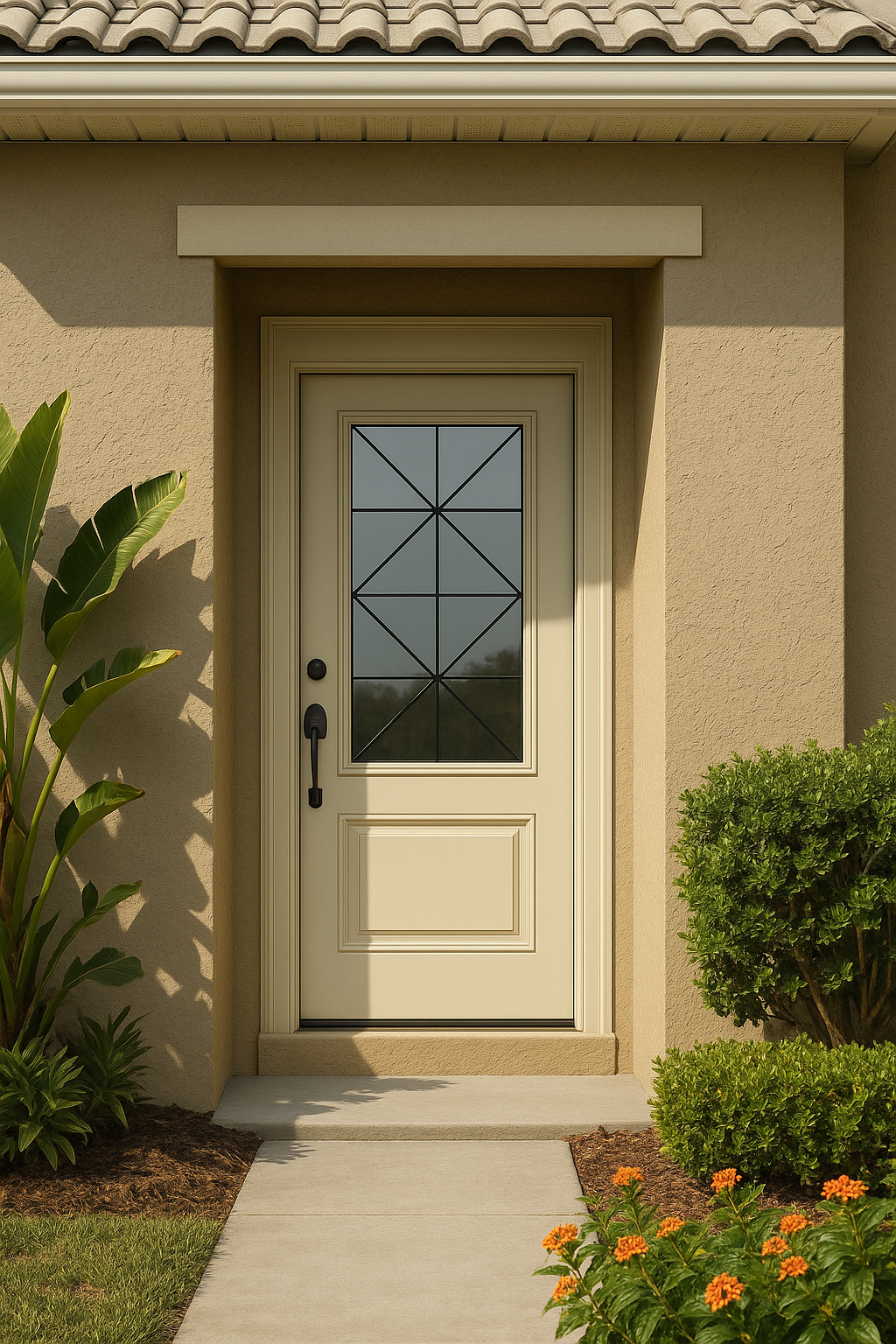 Impact Windows & Doors Tampa - Half Lite 1 Panel Top and Bottom - Calix