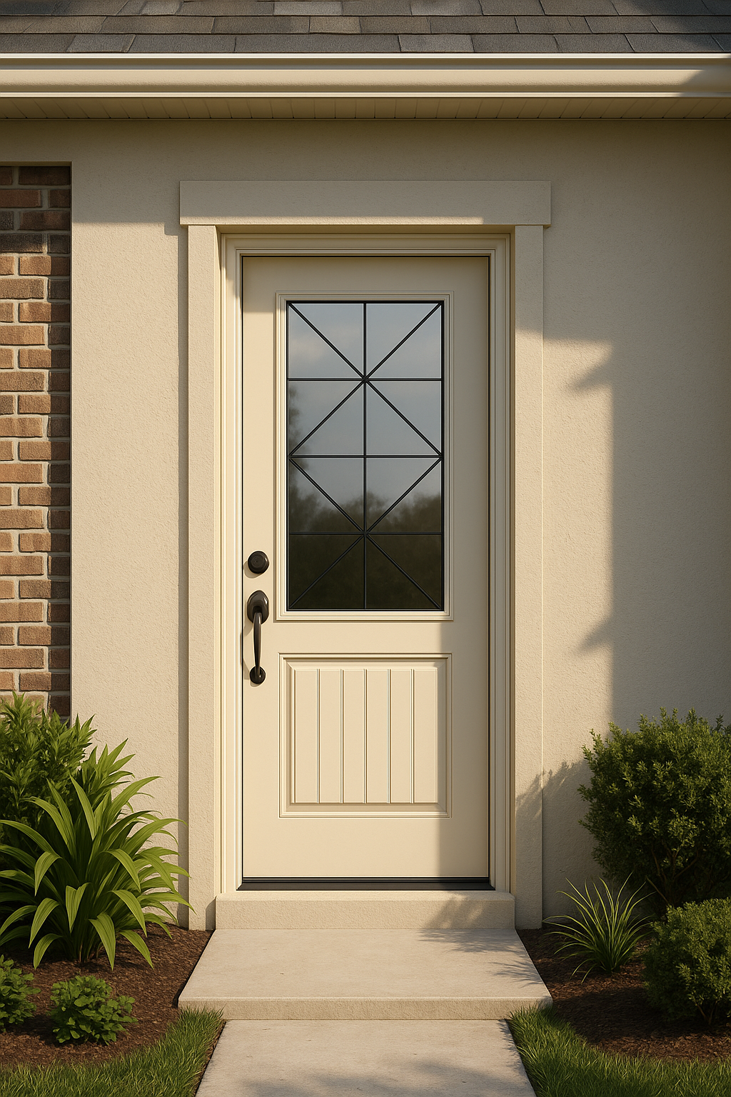 Impact Windows & Doors Tampa - Half Lite 1 Panel Plank - Calix