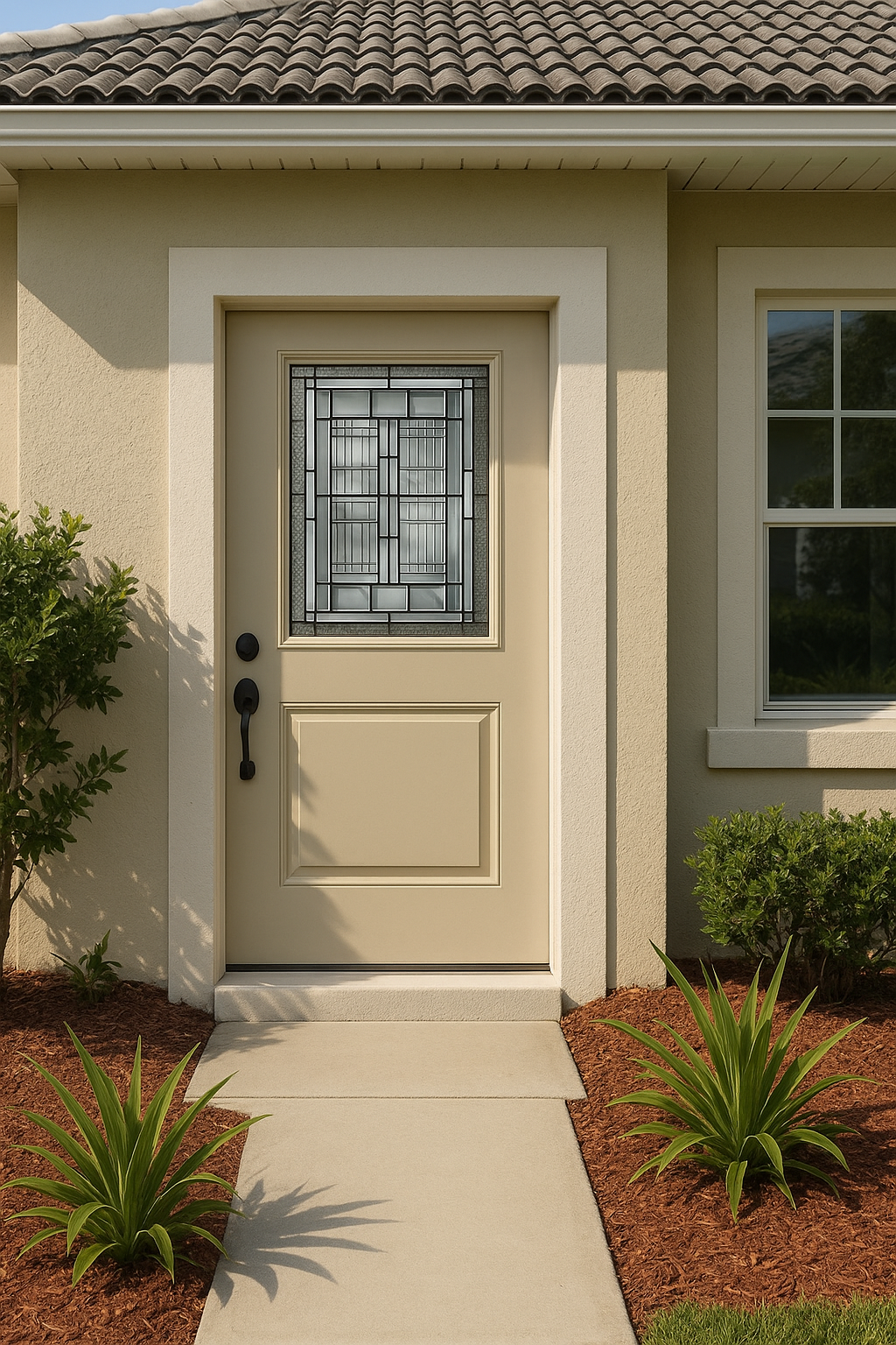 Impact Windows & Doors Tampa - Half Lite 1 Panel Top and Bottom - Saratoga