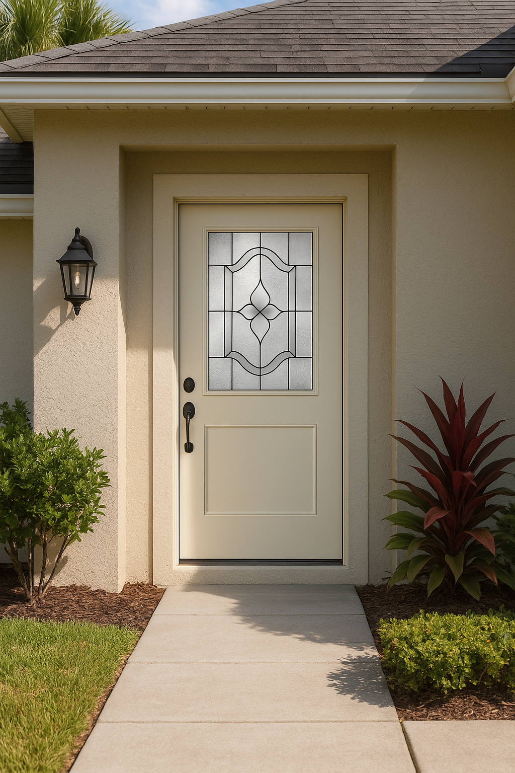 Impact Windows & Doors Tampa - Half Lite 1 Panel Shaker - Concorde