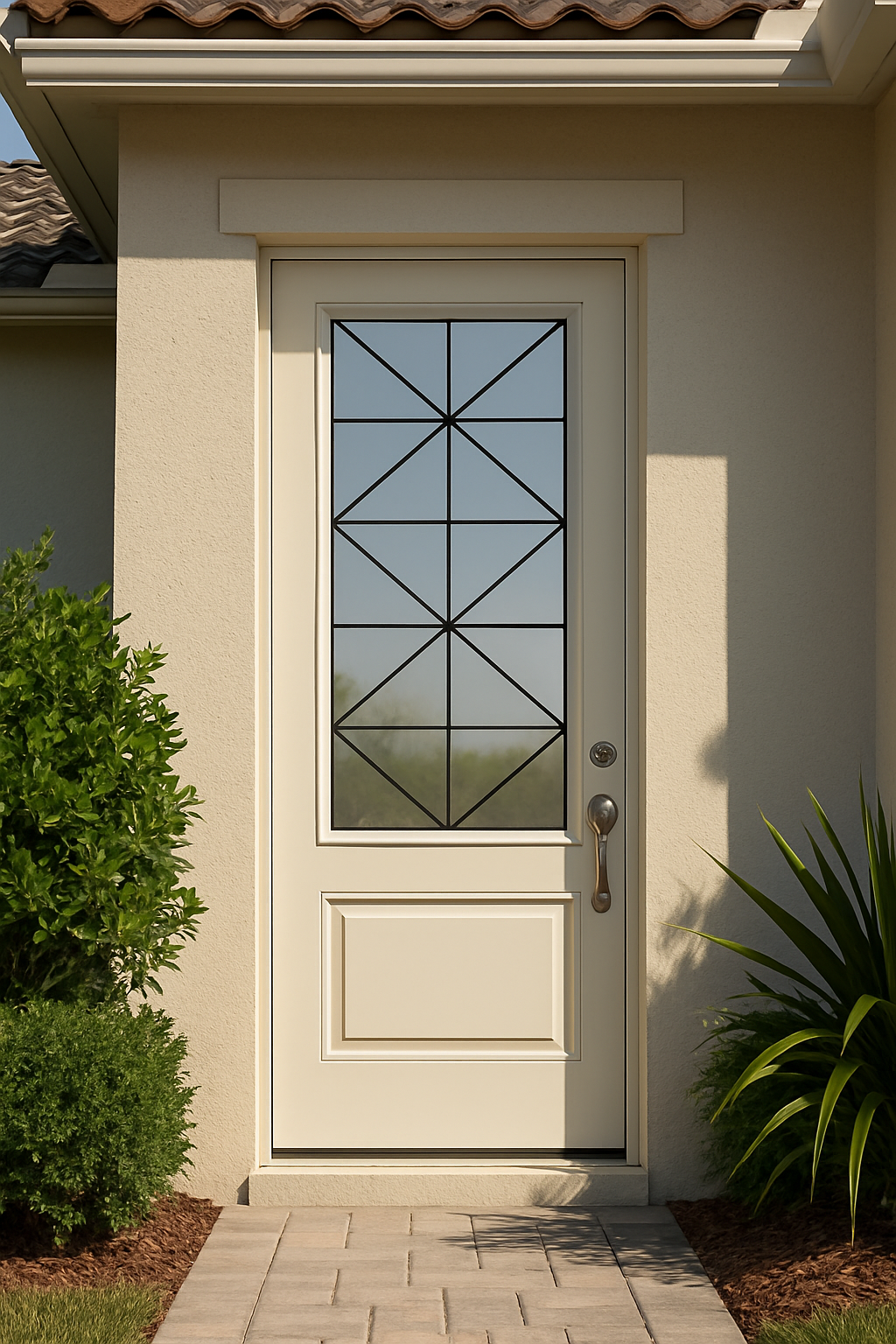 Impact Windows & Doors Tampa - 3/4 Lite 1 Panel - Calix