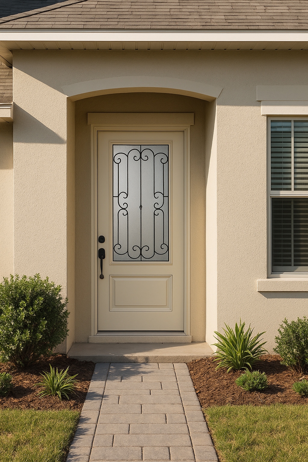 Impact Windows & Doors Tampa - 3/4 Lite 1 Panel - Riserva