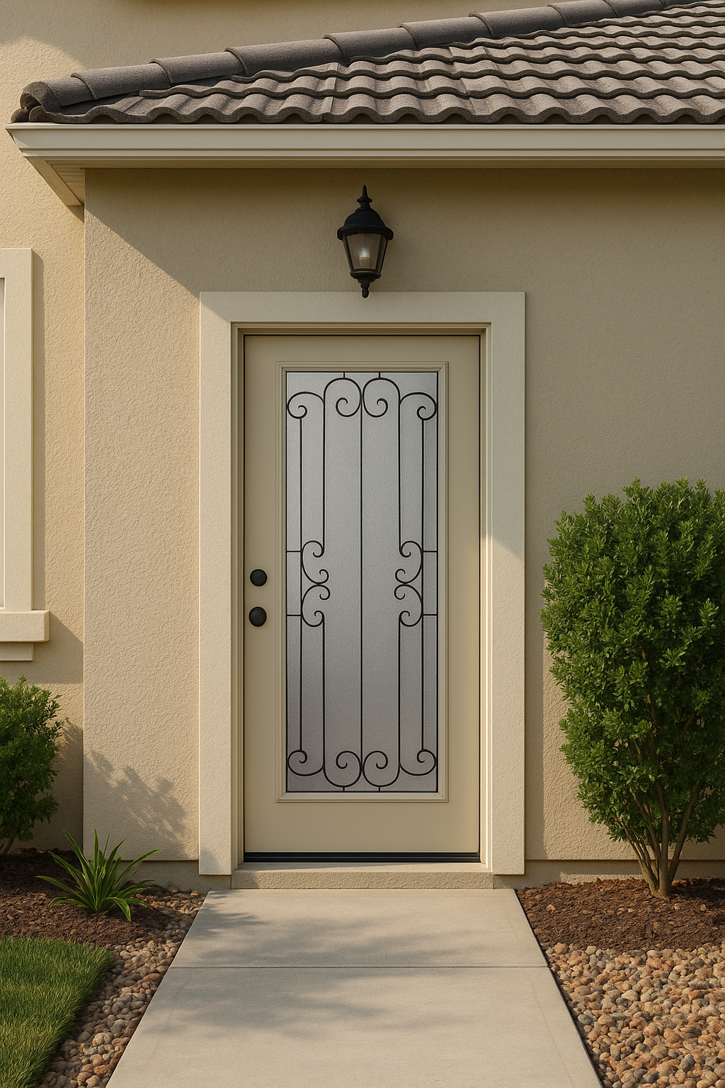 Impact Windows & Doors Tampa - Full Lite w/ Stile Lines - Riserva