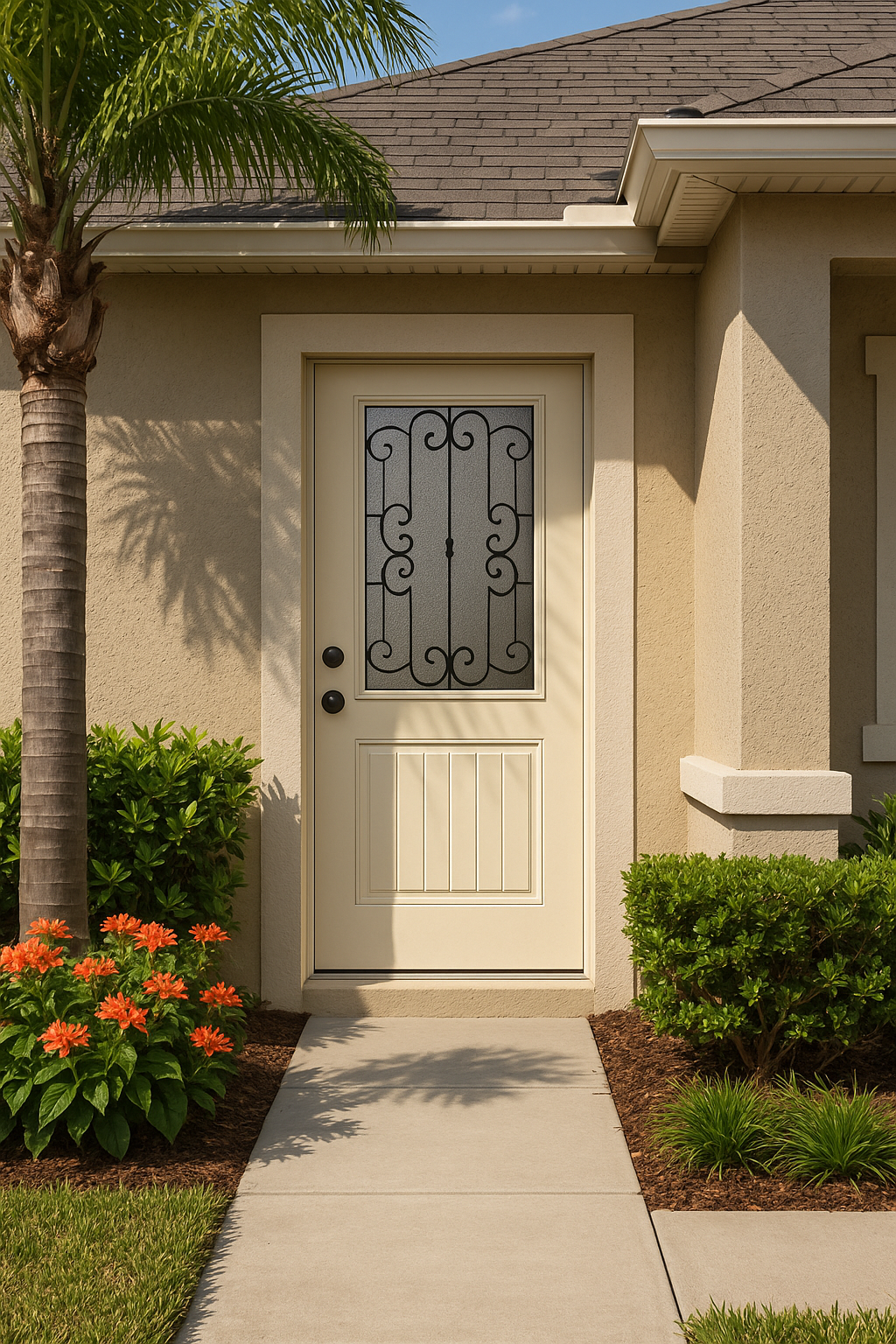 Impact Windows & Doors Tampa - Half Lite 1 Panel Plank - Riserva