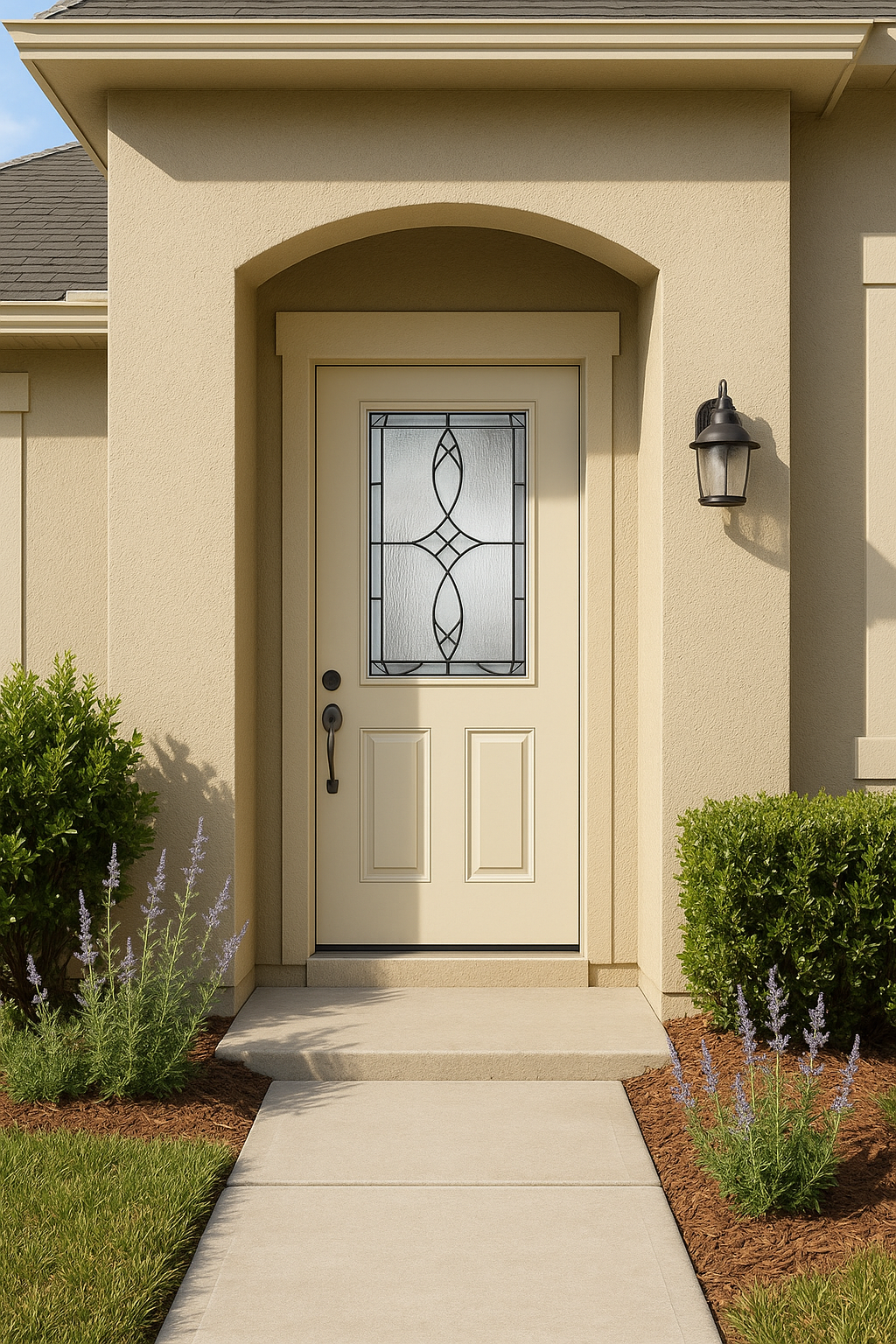 Impact Windows & Doors Tampa - Half Lite 2 Panel - Blackstone