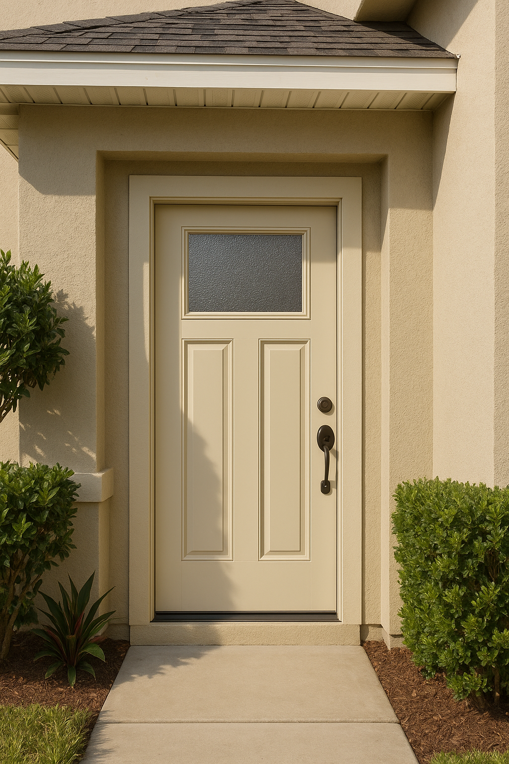 Impact Windows & Doors Tampa - Craftsman Lite 2 Panel - Granite