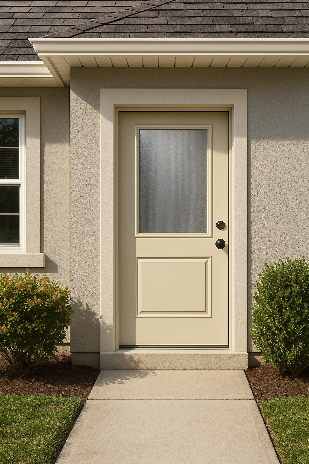 Impact Windows & Doors Tampa - Half Lite 1 Panel - Chinchilla