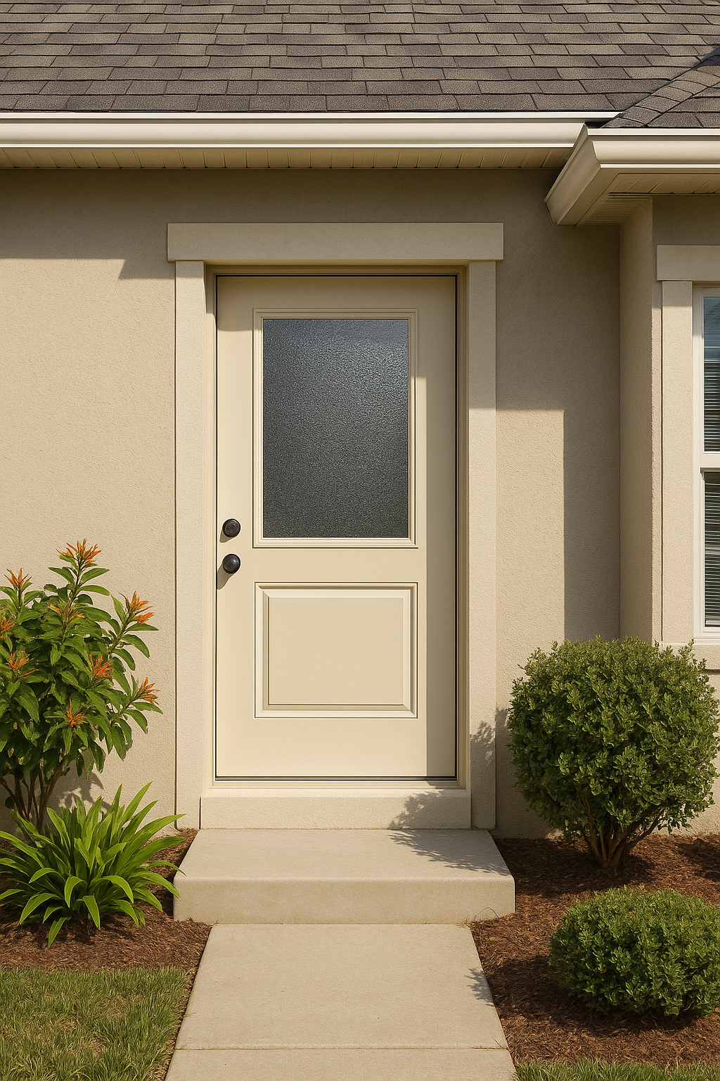 Impact Windows & Doors Tampa - Half Lite 1 Panel - Granite