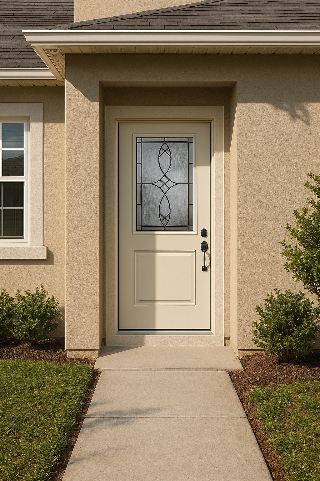 Impact Windows & Doors Tampa - Half Lite 1 Panel - Blackstone