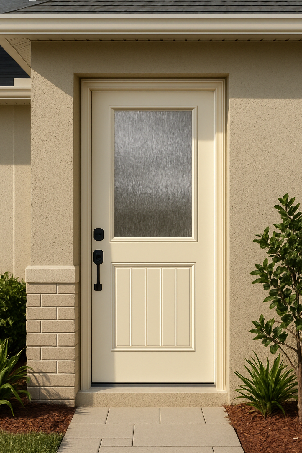 Impact Windows & Doors Tampa - Half Lite 1 Panel Plank - Chord