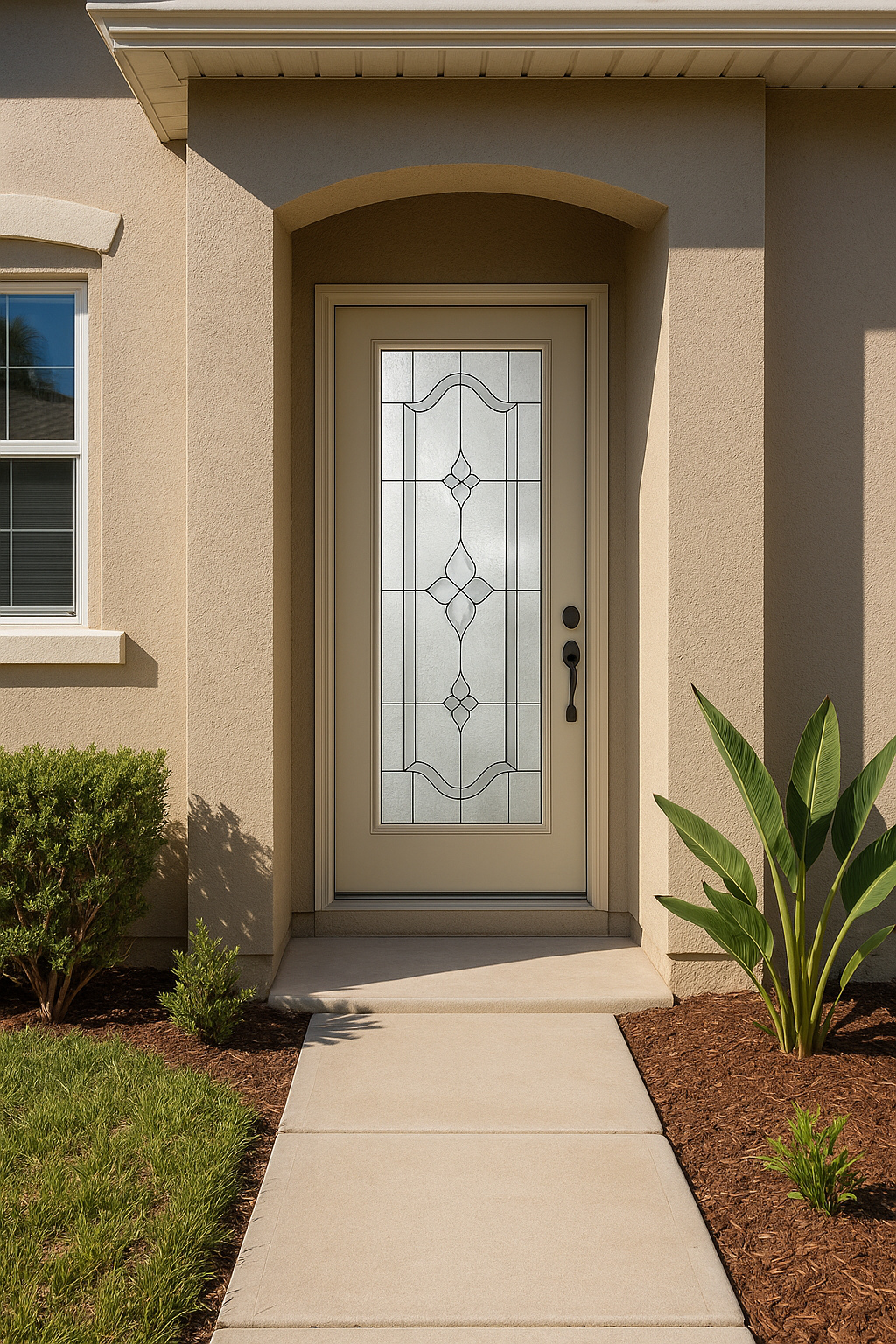Impact Windows & Doors Tampa - Full Lite w/ Stile Lines - Concorde