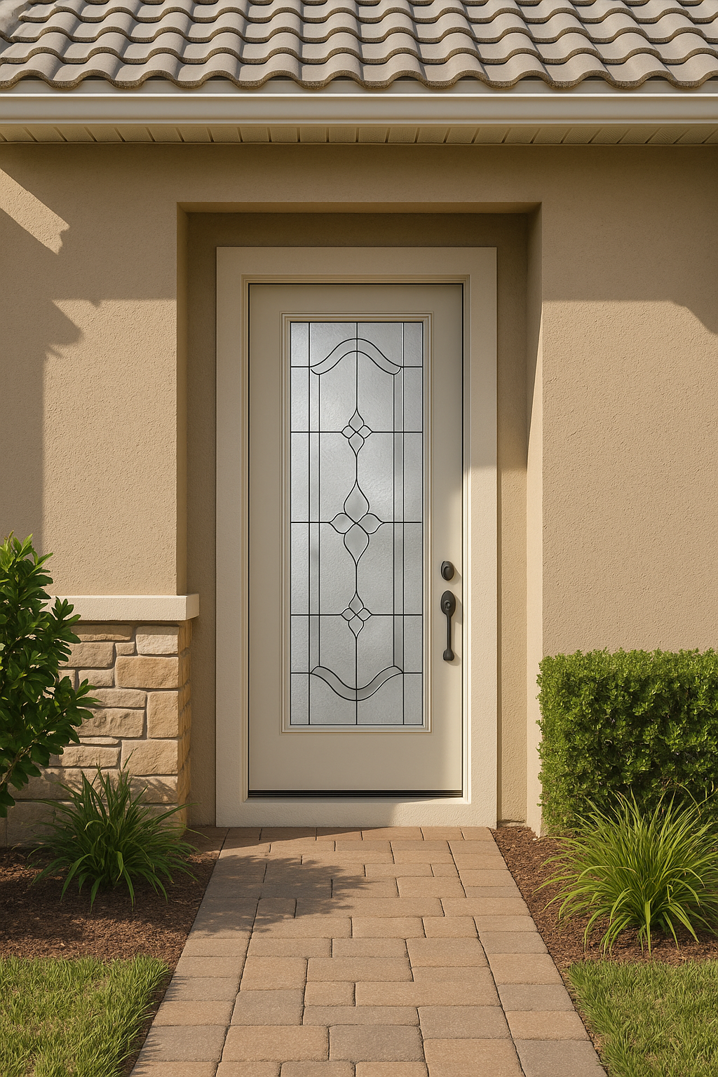 Impact Windows & Doors Tampa - Full Lite Flush - Concorde
