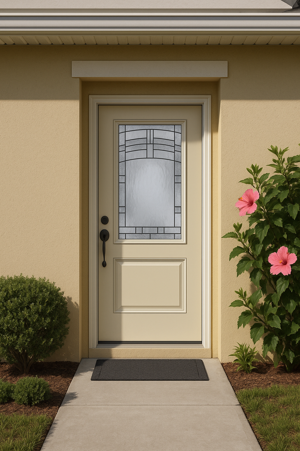 Impact Windows & Doors Tampa - Half Lite 1 Panel Top and Bottom - Maple Park