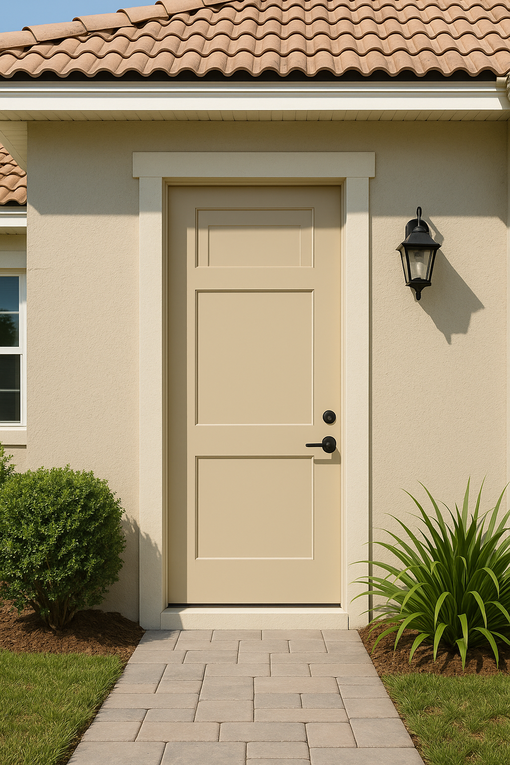 Impact Windows & Doors Tampa - 8' 2 Panel Square Top Shaker
