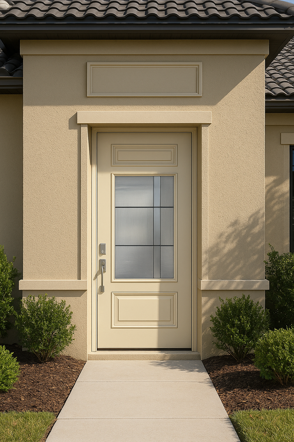 Impact Windows & Doors Tampa - 8' Half Lite 1 Panel Top and Bottom - Axis