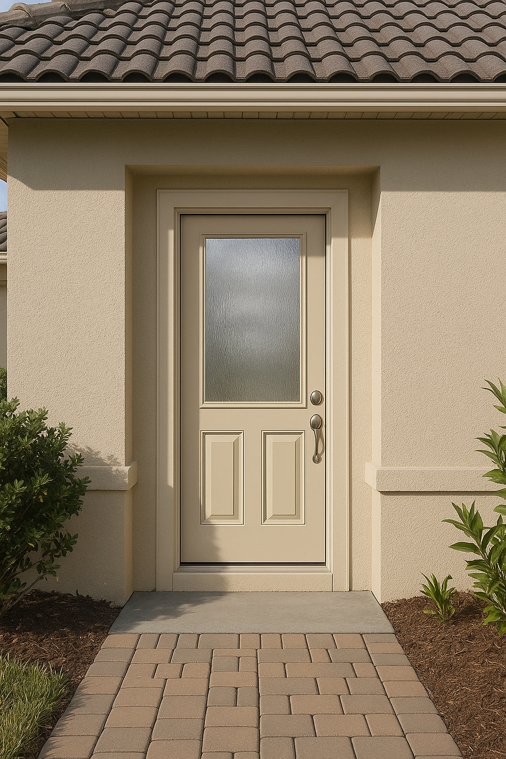 Impact Windows & Doors Tampa - 8' Half Lite 2 Panel - Rainglass