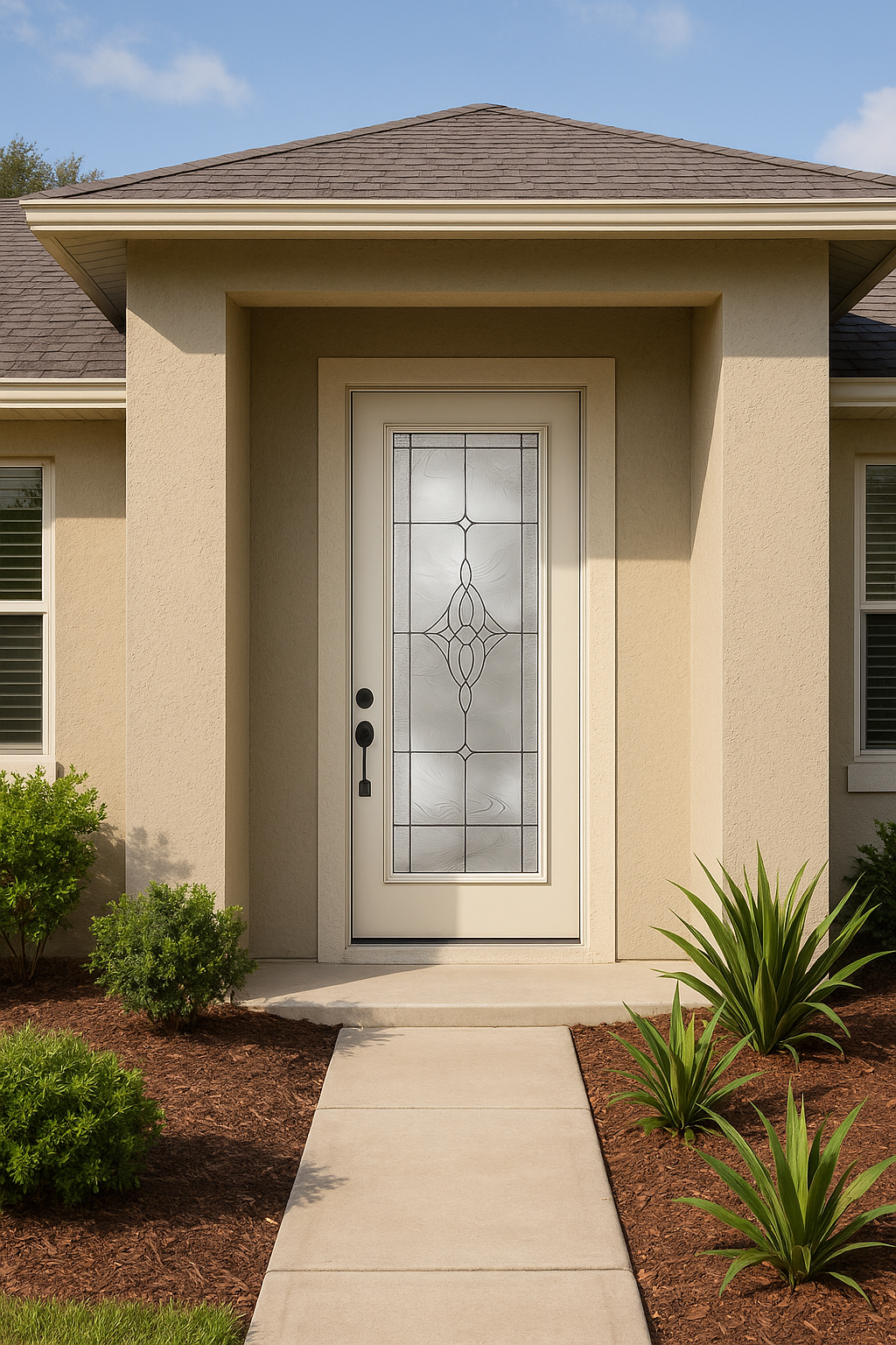 Impact Windows & Doors Tampa - 8' Full Lite Flush - Wellesley