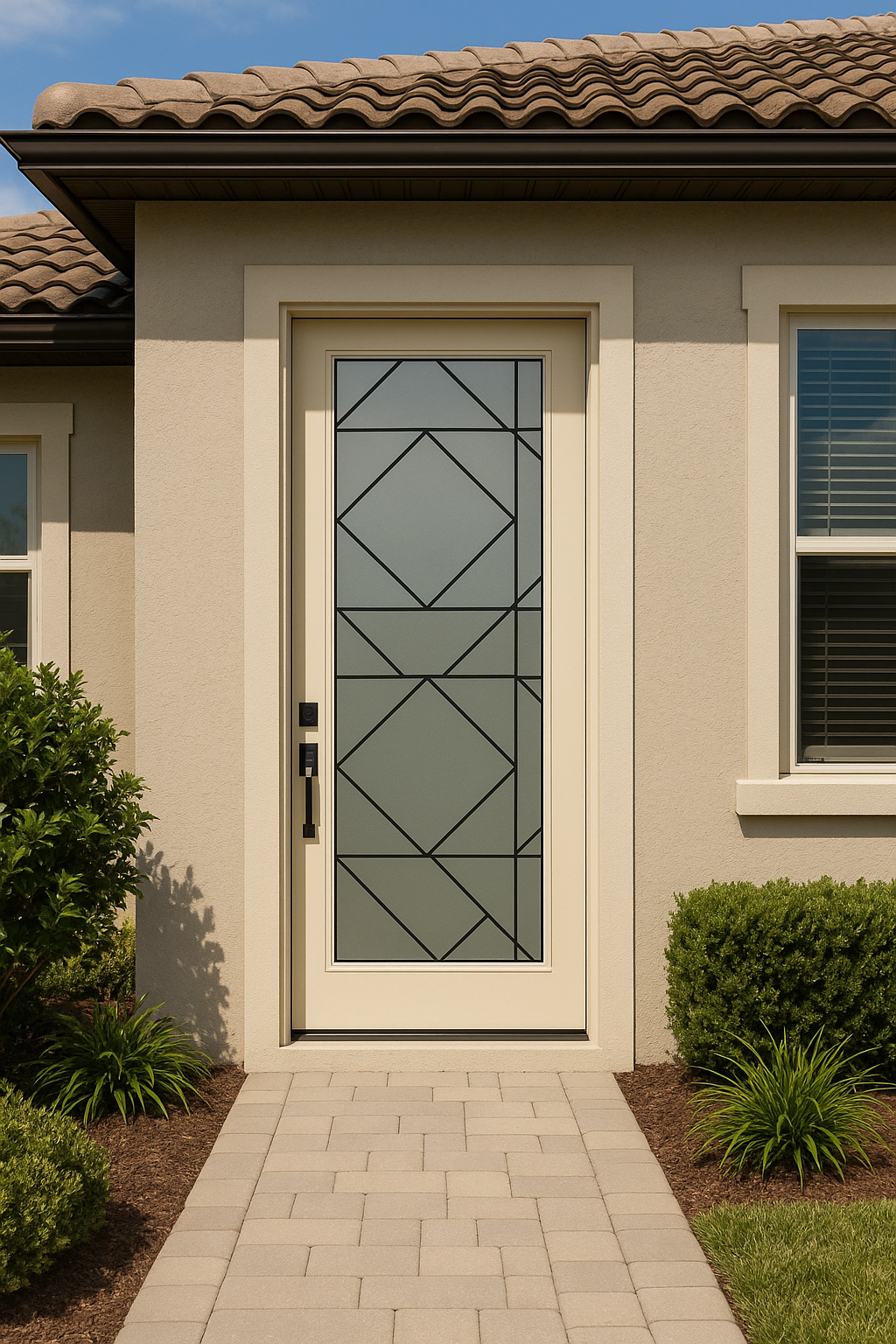 Impact Windows & Doors Tampa - 8' Full Lite Flush - Echelon