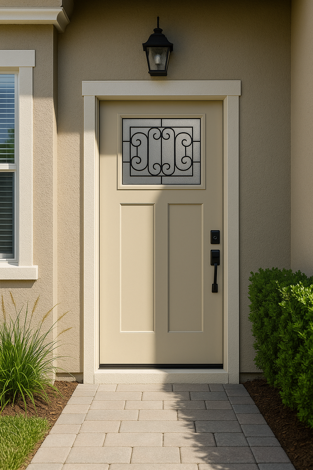 Impact Windows & Doors Tampa - 8' Craftsman Lite 2 Panel Shaker - Riserva