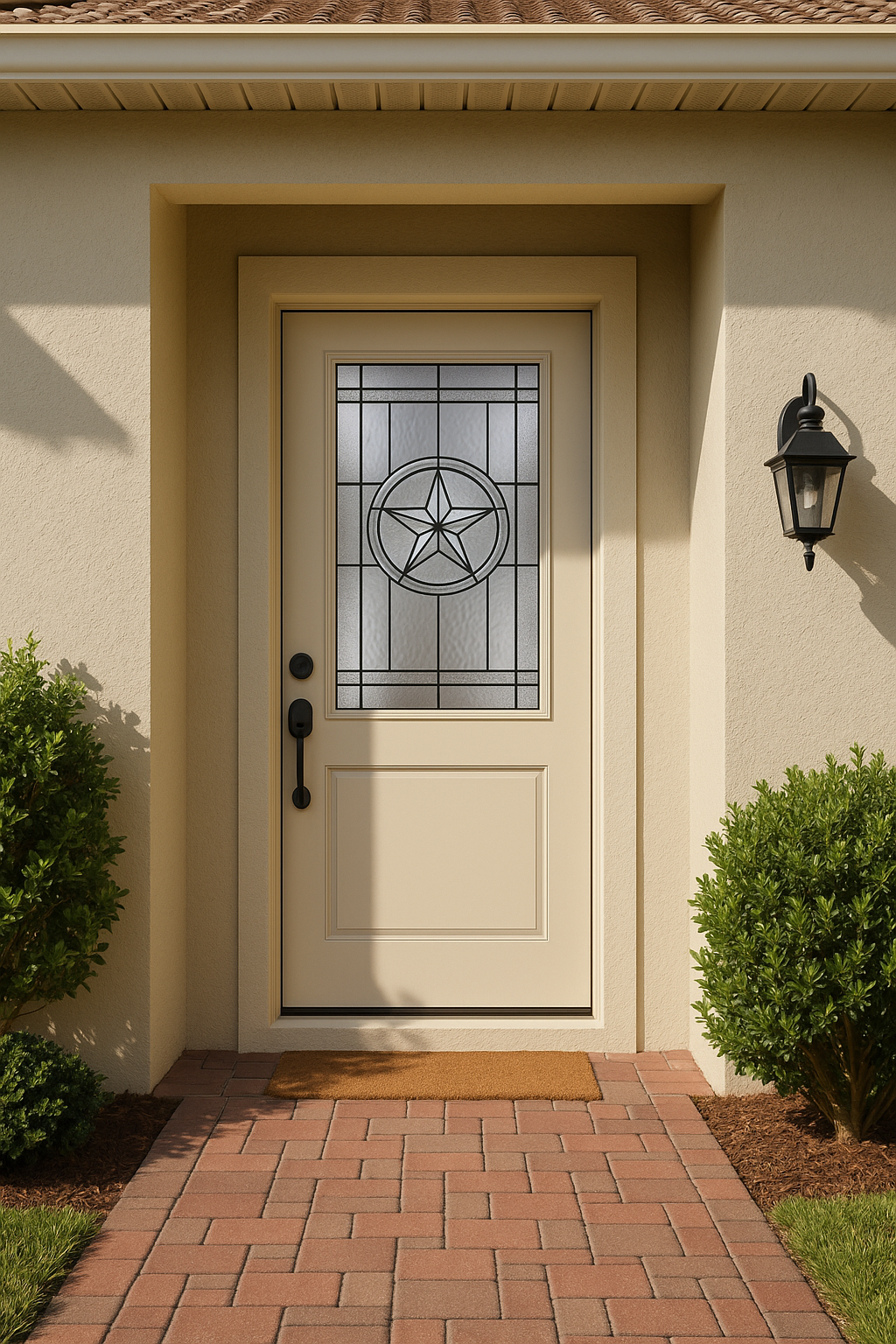 Impact Windows & Doors Tampa - 8' Half Lite 1 Panel Shaker - Texas Star