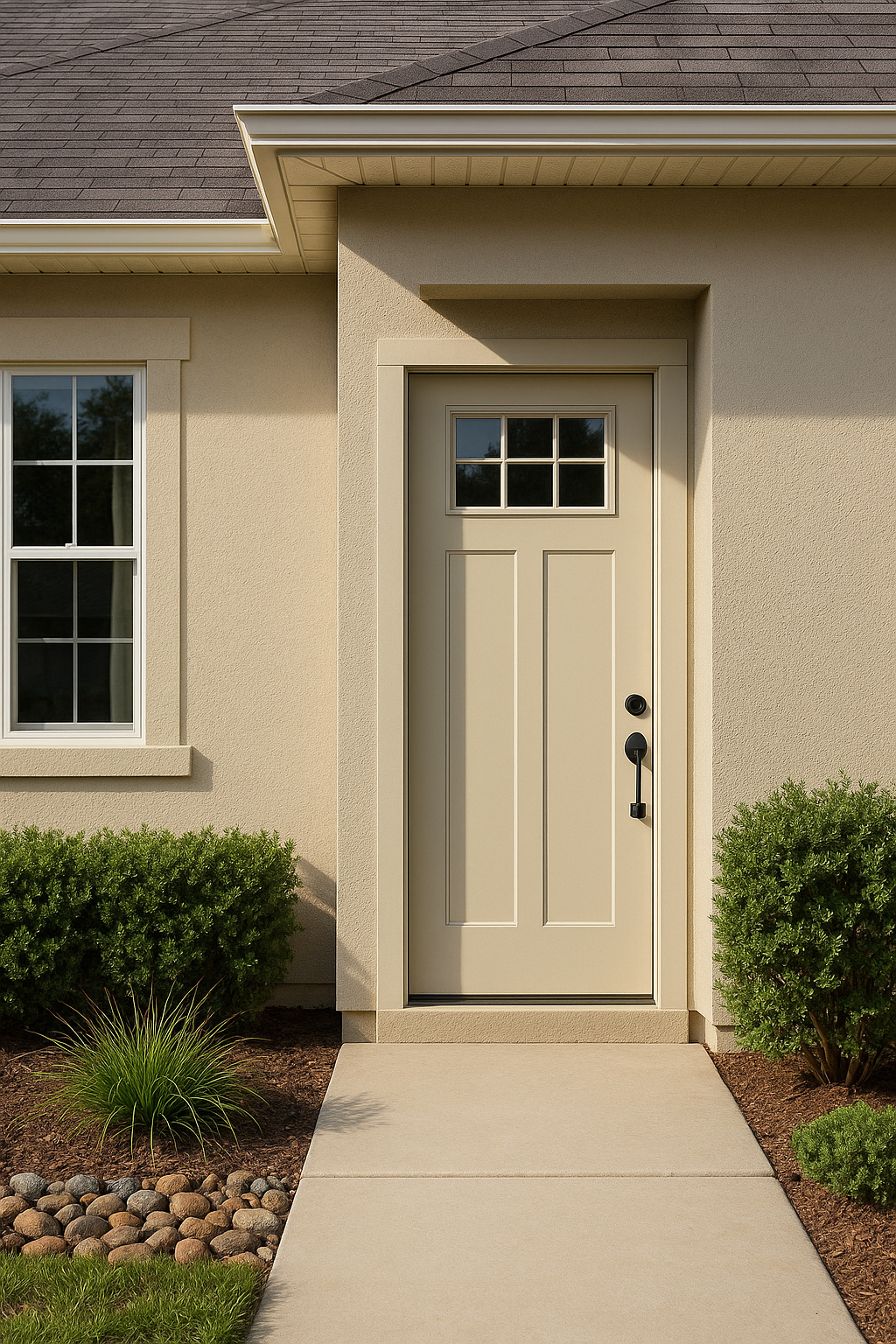 Impact Windows & Doors Tampa - 8' 2 Panel Craftsman Shaker