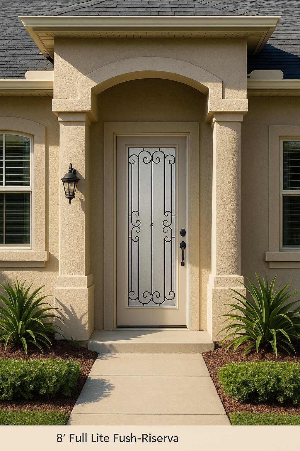 Impact Windows & Doors Tampa - 8' Full Lite Flush - Riserva