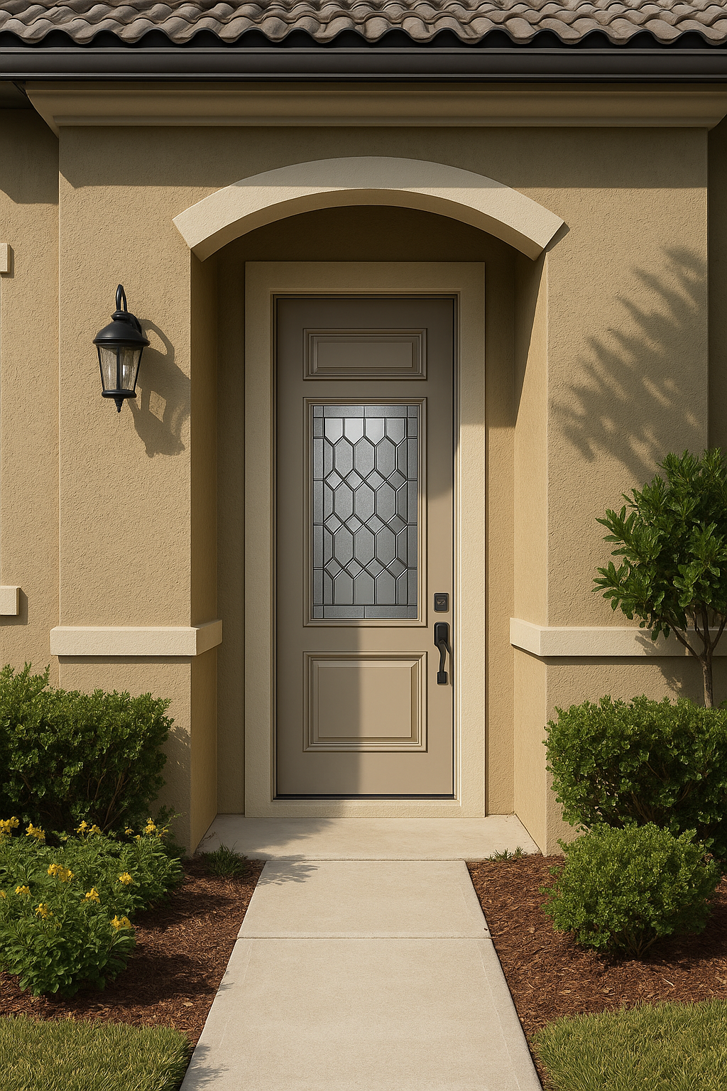 Impact Windows & Doors Tampa - 8' Half Lite 1 Panel Top and Bottom - Crystalline