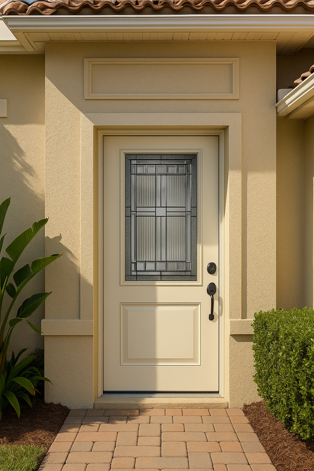 Impact Windows & Doors Tampa - 8' Half Lite 1 Panel Top and Bottom - Saratoga