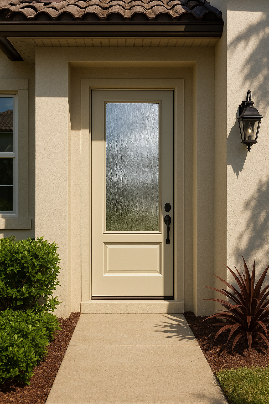 Impact Windows & Doors Tampa - 8' 3/4 Lite 1 Panel - Rainglass