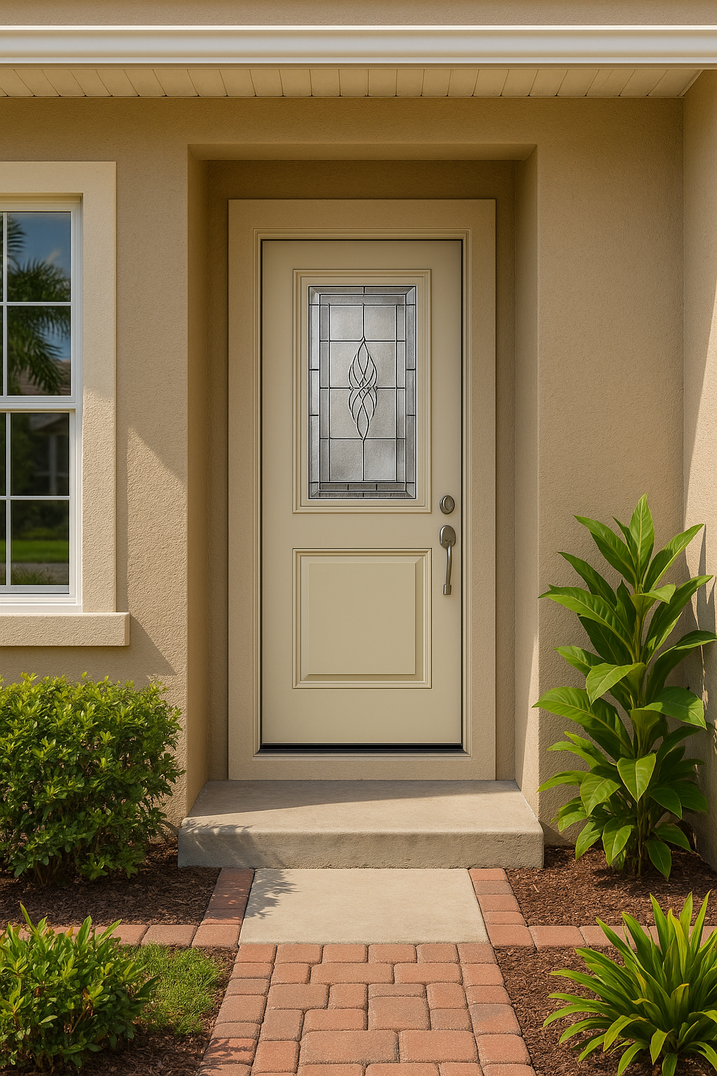 Impact Windows & Doors Tampa - 8' Half Lite 1 Panel Top and Bottom - Kensington