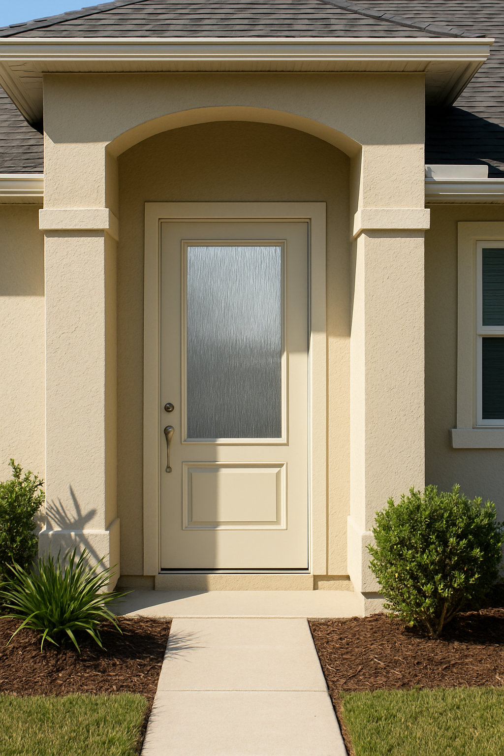 Impact Windows & Doors Tampa - 3/4 Lite 1 Panel - Chord