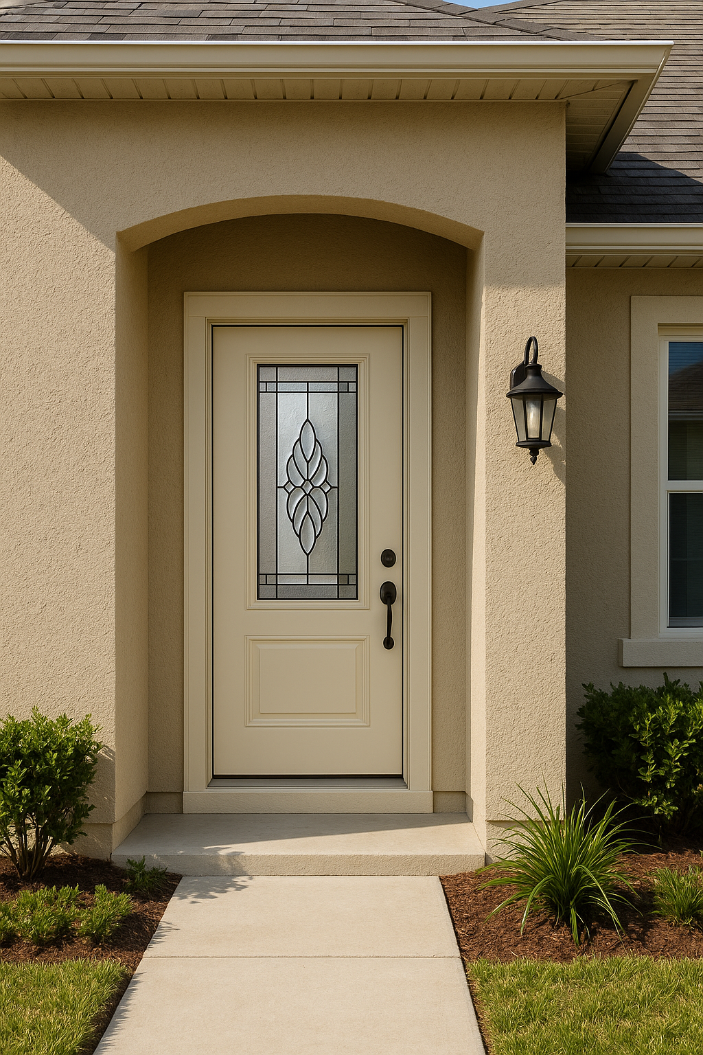 Impact Windows & Doors Tampa - Center Lite 2 Panel 3/4 Top - Kensington