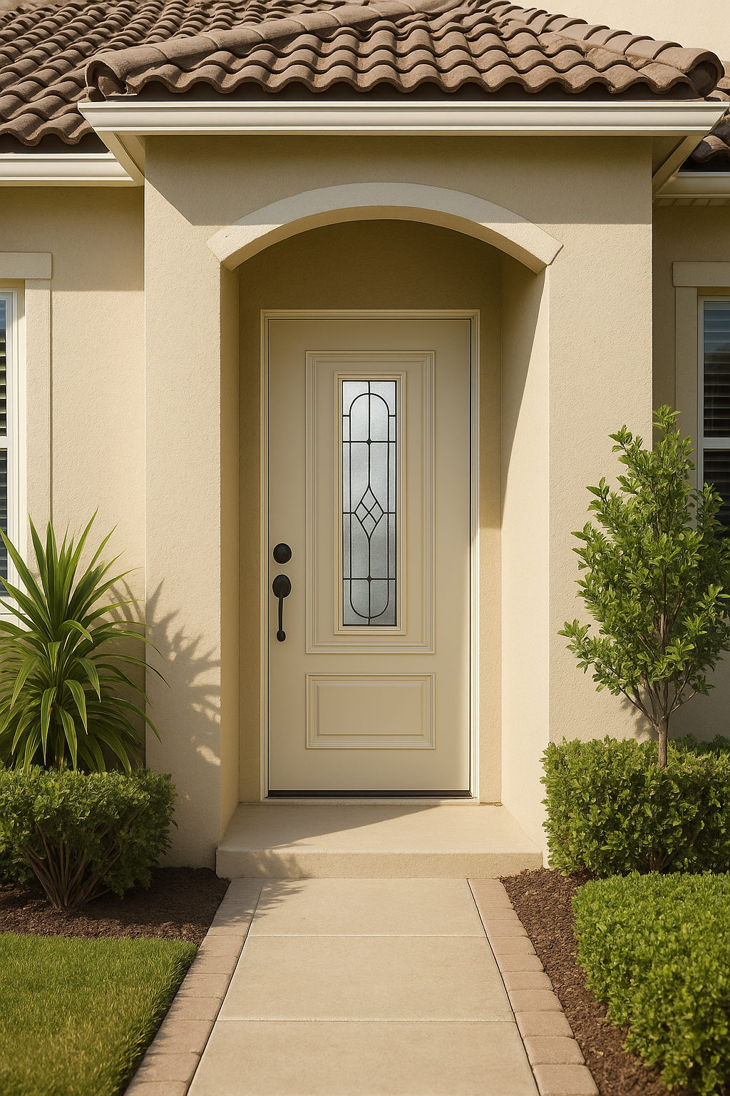 Impact Windows & Doors Tampa - Center Lite 2 Panel 3/4 Top - Concorde