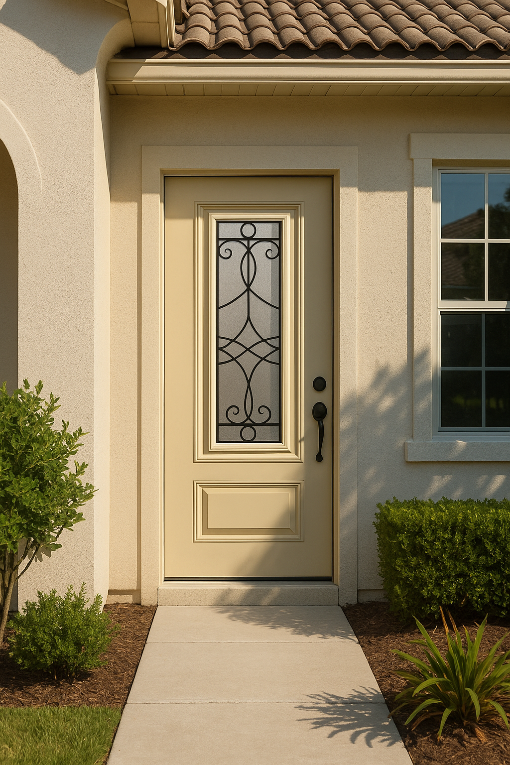 Impact Windows & Doors Tampa - Center Lite 2 Panel 3/4 Top - Salinas