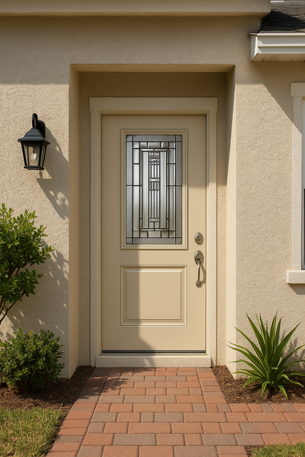 Impact Windows & Doors Tampa - Center Lite 2 Panel 3/4 Top - Saratoga