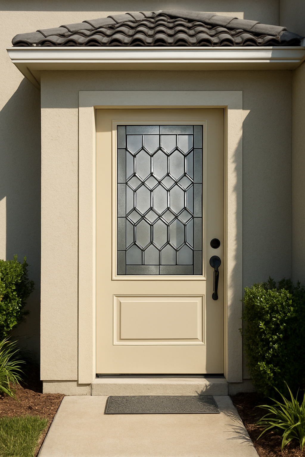 Impact Windows & Doors Tampa - 3/4 Lite 1 Panel - Crystalline