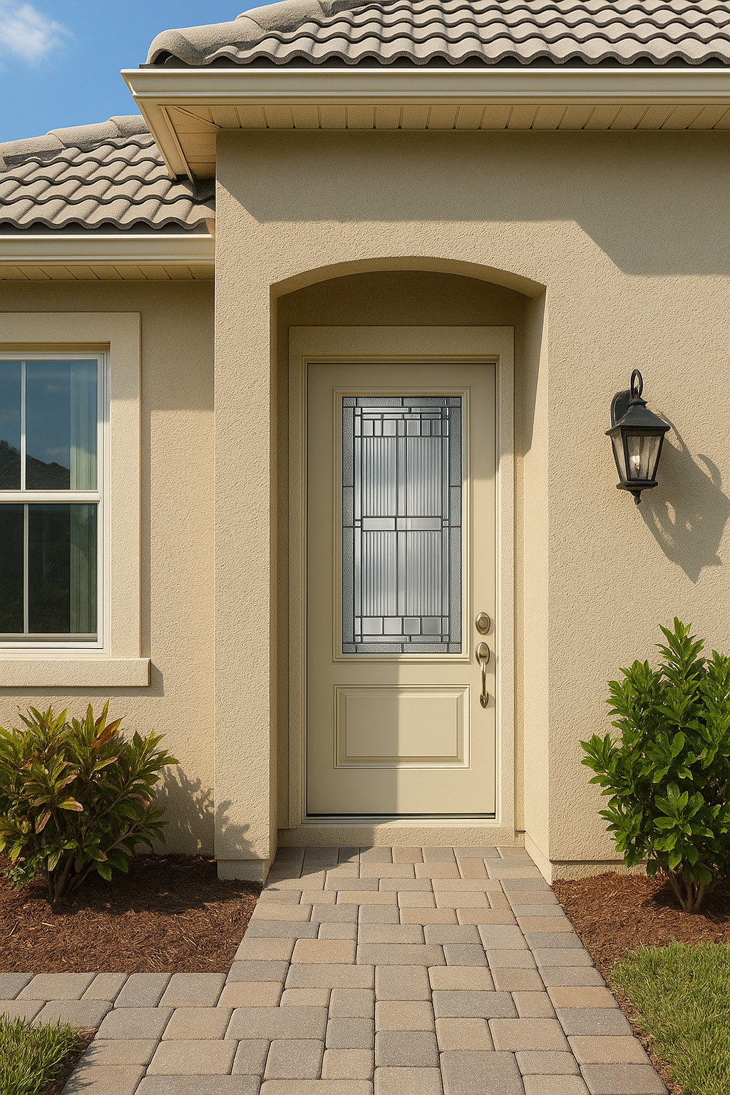 Impact Windows & Doors Tampa - 3/4 Lite 1 Panel - Saratoga
