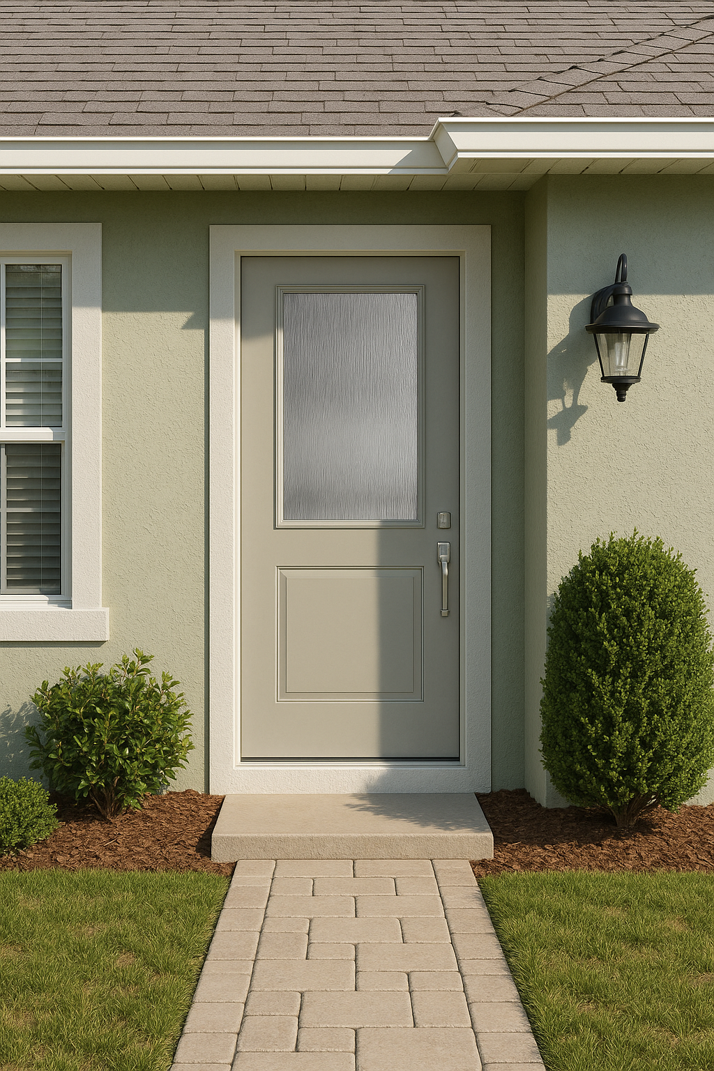 Impact Windows & Doors Tampa - Half Lite Flush - Chord