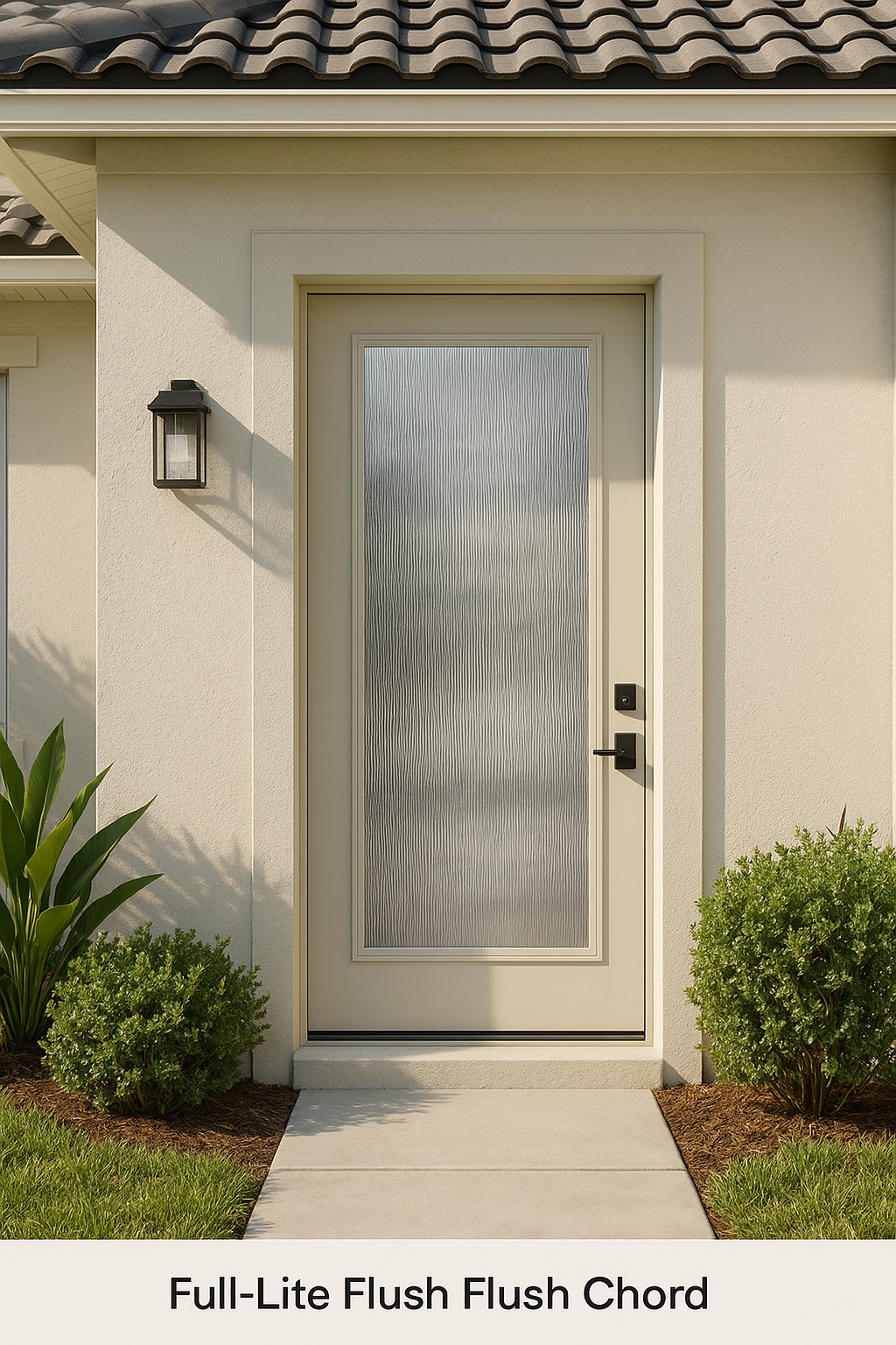Impact Windows & Doors Tampa - Full Lite Flush - Chord