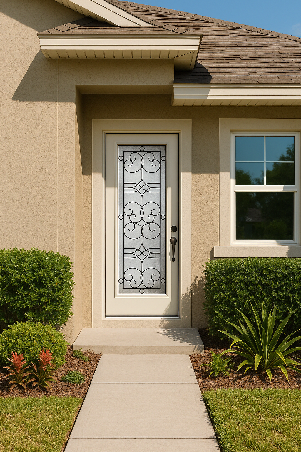 Impact Windows & Doors Tampa - Full Lite Flush - Salinas