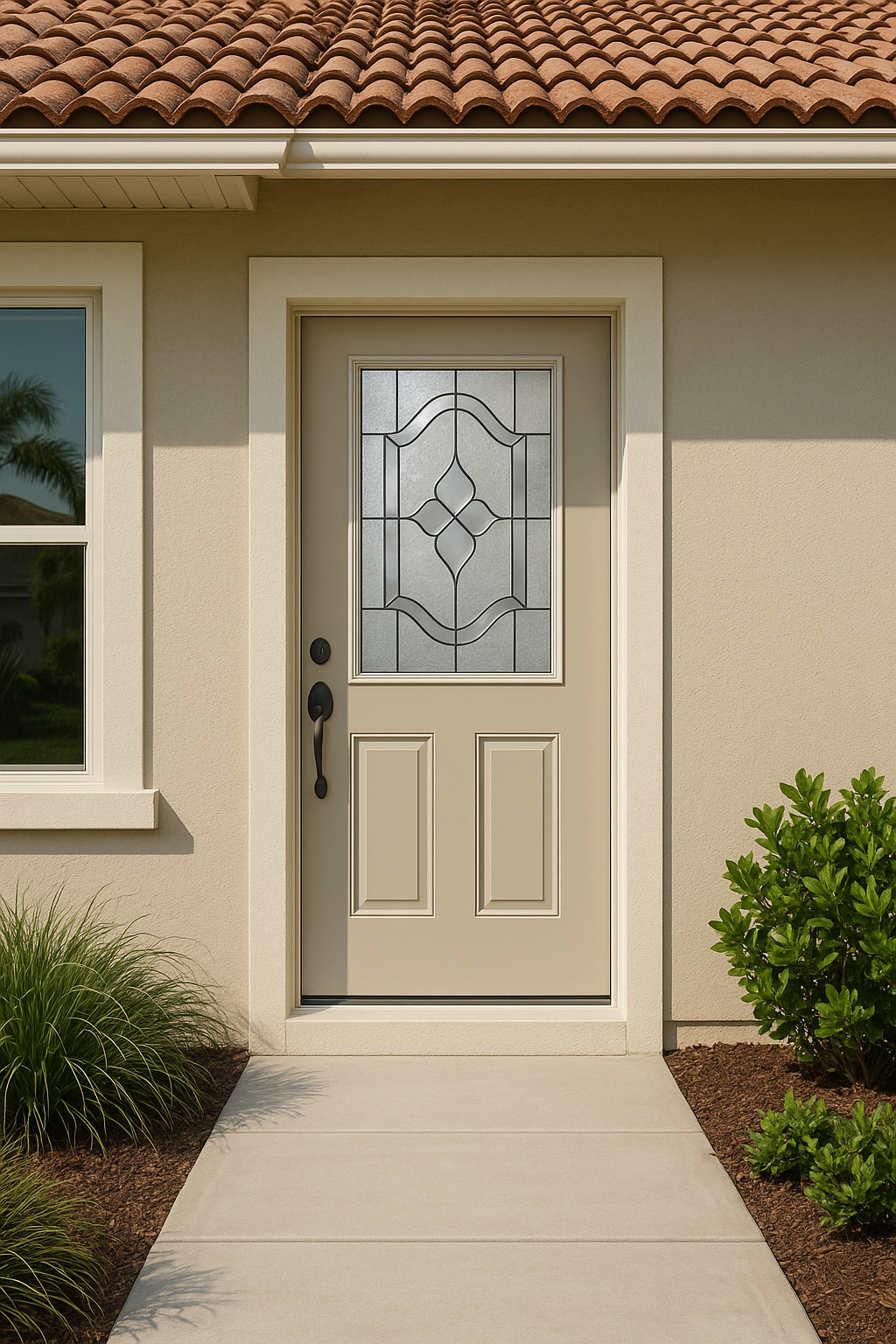Impact Windows & Doors Tampa - Half Lite 2 Panel Flush - Concorde