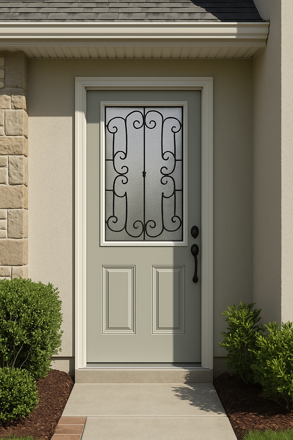 Impact Windows & Doors Tampa - Half Lite 2 Panel Flush - Riserva