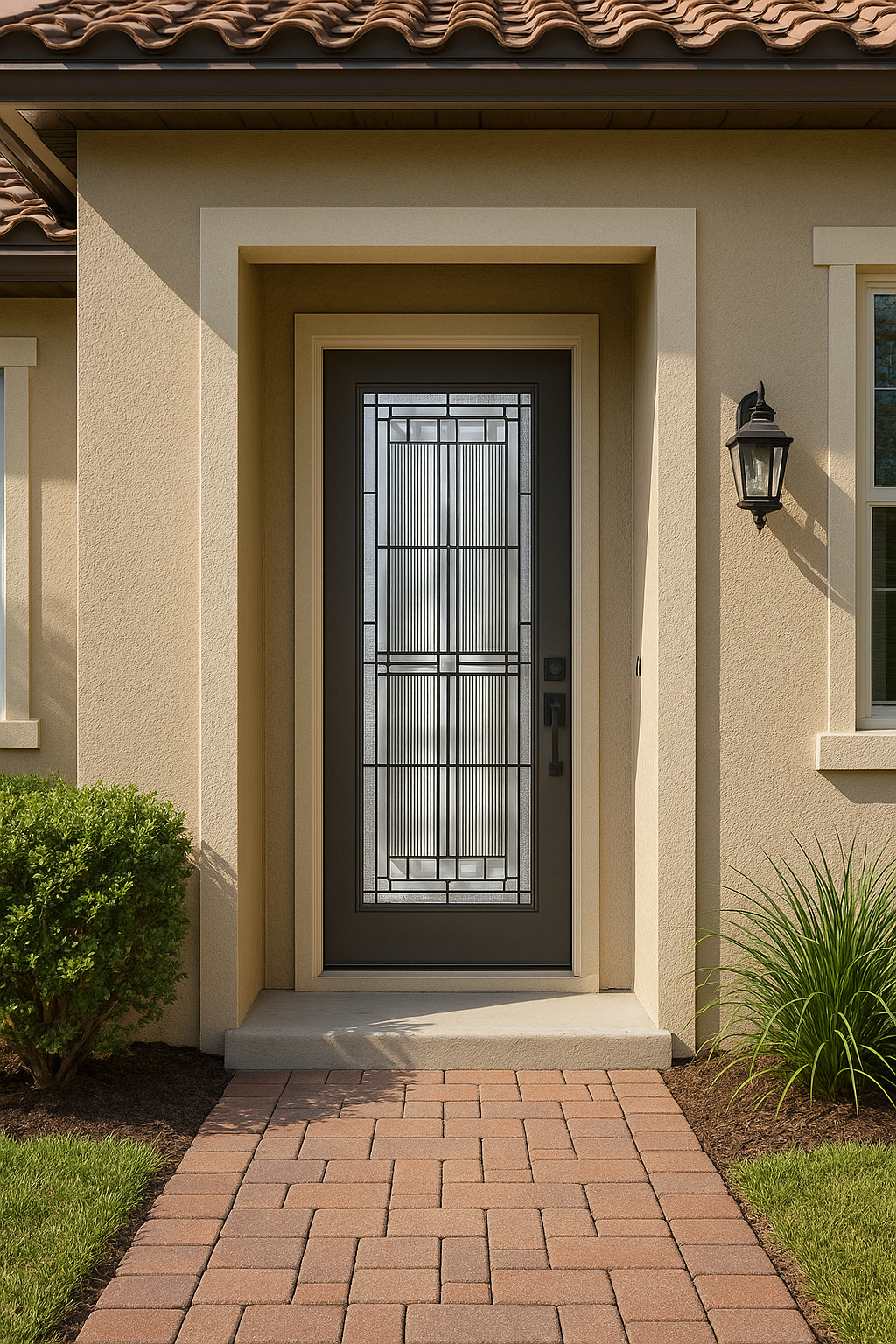 Impact Windows & Doors Tampa - Full Lite Flush - Saratoga