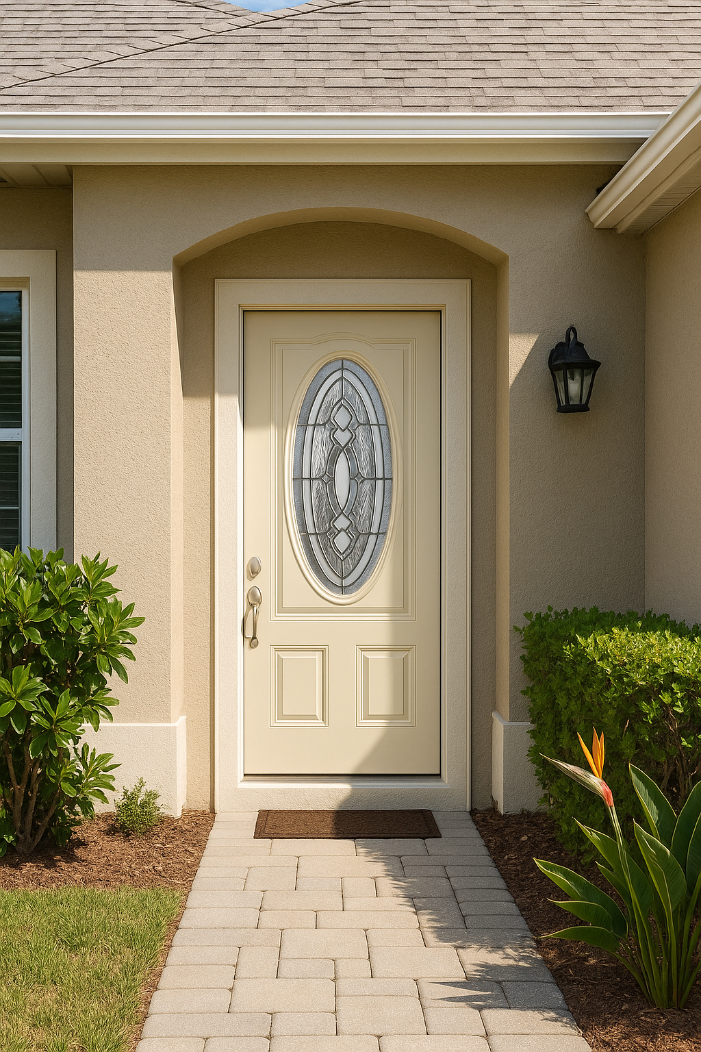 Impact Windows & Doors Tampa - ADVISAR - Hollister Oval Door