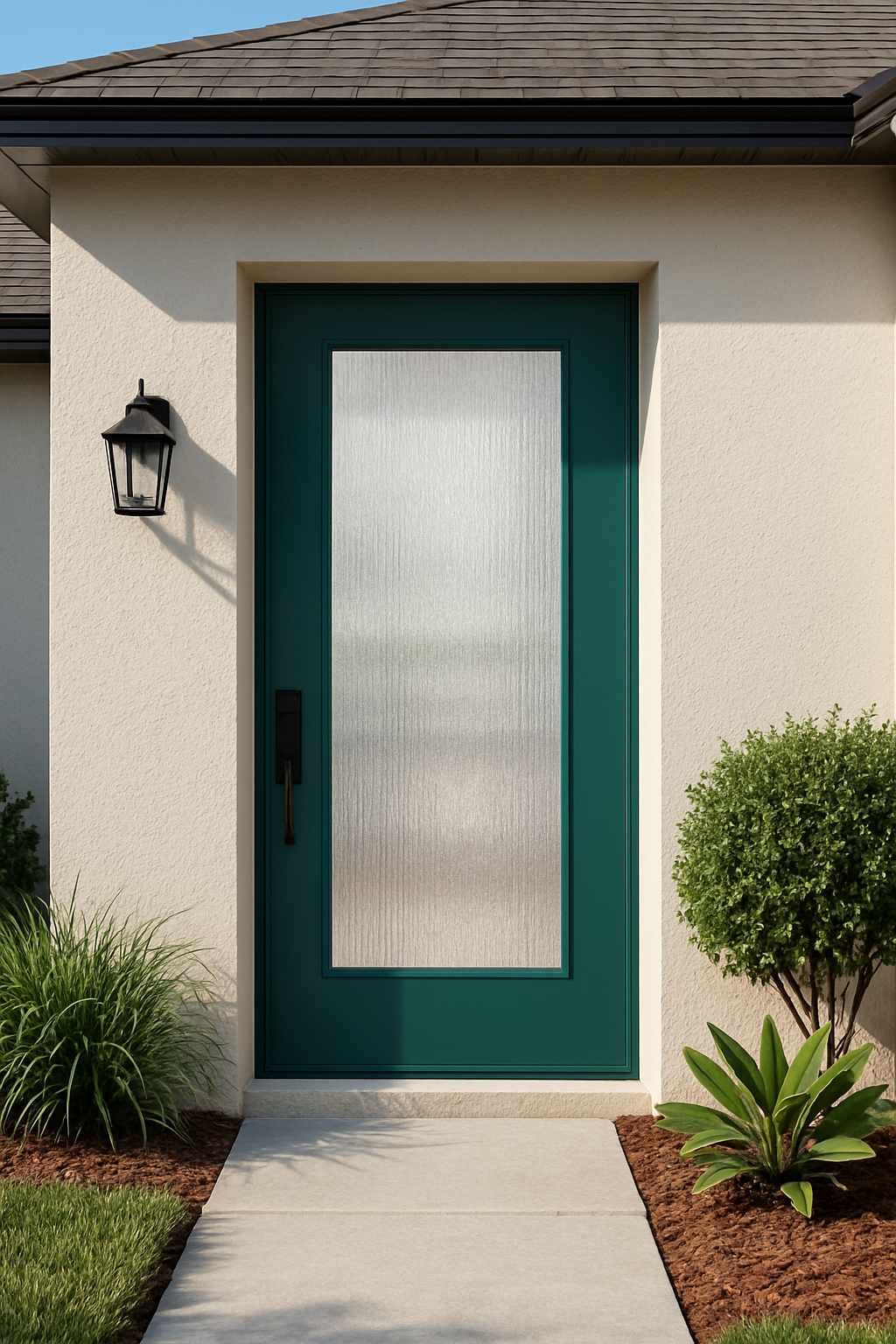 Impact Windows & Doors Tampa - ADVISAR - Full Lite Flush Glazed Door