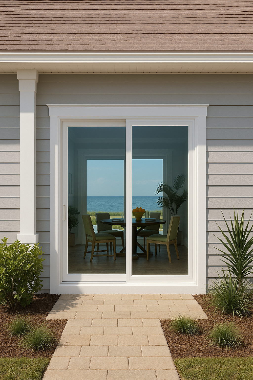 Impact Windows & Doors Tampa - CWS® WINDPACT Vinyl Sliding Patio Door
