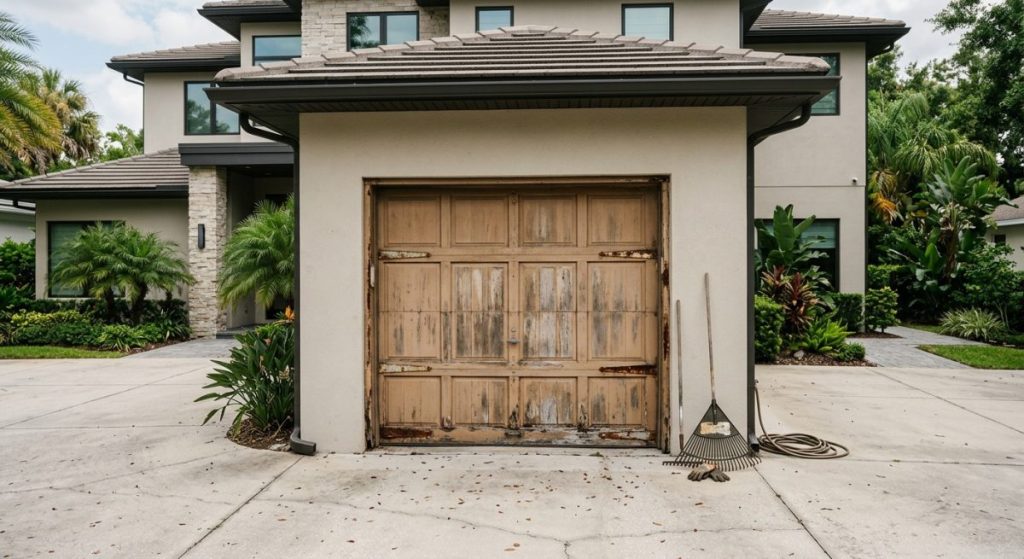 Mistake 1: Neglecting Regular Maintenance for Your Tampa Garage Doors illustration for garage doors tampa florida