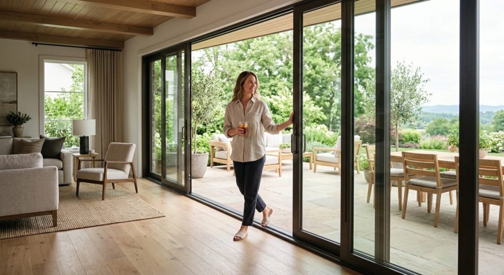 Unlock the Secret to Seamless Indoor-Outdoor Living with Marvin Patio Doors illustration for marvin patio doors