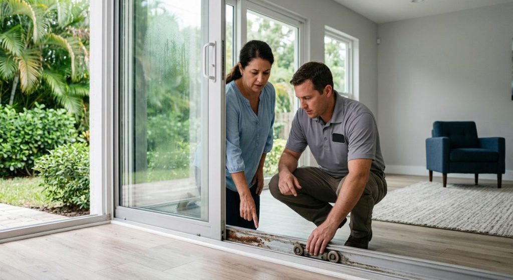 The Problem: Common Window and Door Issues in Tampa Homes illustration for masonite corp tampa fl